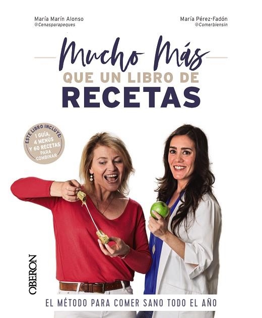 MUCHO MÁS QUE UN LIBRO DE RECETAS | 9788441548732 | MARÍN ALONSO, MARÍA/PERÉZ-FADÓN LLAMAZARES, MARÍA | Llibreria Online de Vilafranca del Penedès | Comprar llibres en català