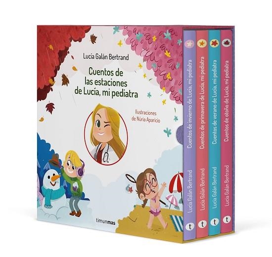 ESTUCHE LAS ESTACIONES DE LUCÍA, MI PEDIATRA | 9788408279419 | GALÁN BERTRAND, LUCÍA | Llibreria Online de Vilafranca del Penedès | Comprar llibres en català