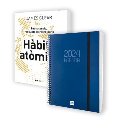 HÀBITS ATÒMICS + AGENDA 2024 | 9788411730419 | CLEAR, JAMES | Llibreria Online de Vilafranca del Penedès | Comprar llibres en català