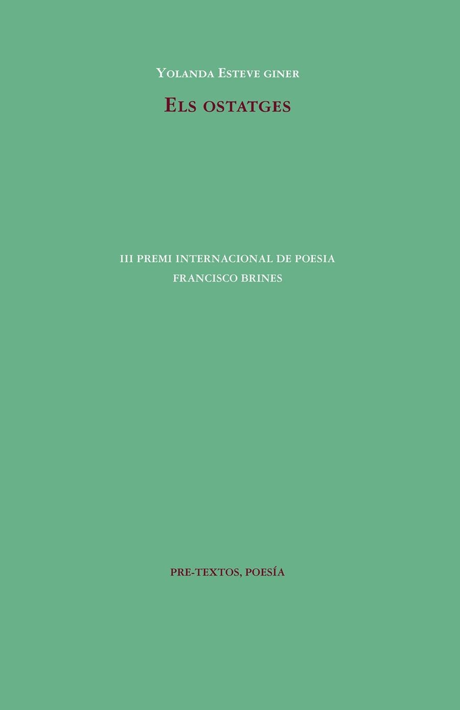 ELS OSTATGES | 9788419633590 | ESTEVE GINER, YOLANDA | Llibreria Online de Vilafranca del Penedès | Comprar llibres en català