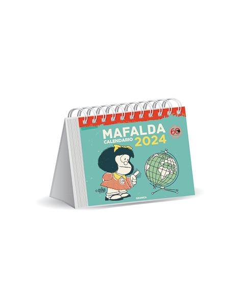 CALENDARIO MAFALDA 2024 ( ESCRITORIO ) | 9789878935690 | QUINO | Llibreria Online de Vilafranca del Penedès | Comprar llibres en català