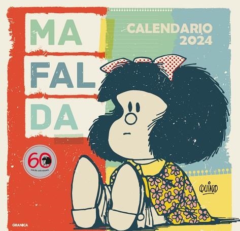 CALENDARIO MAFALDA 2024 ( PARED ) | 9789878935713 | QUINO | Llibreria L'Odissea - Libreria Online de Vilafranca del Penedès - Comprar libros