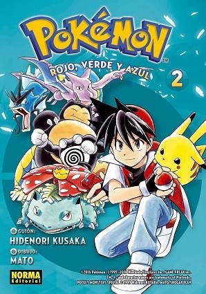 POKEMON 2 ROJO VERDE Y AZUL 2  | 9788467964981 | KUSAKA, HIDENORI/MATO | Llibreria Online de Vilafranca del Penedès | Comprar llibres en català