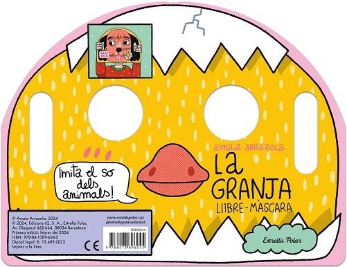 LA GRANJA LLIBRE-MÀSCARA | 9788413896045 | ARRAZOLA, AMAIA | Llibreria Online de Vilafranca del Penedès | Comprar llibres en català