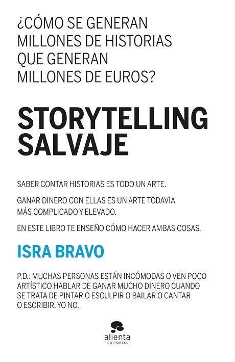 STORYTELLING SALVAJE | 9788413442983 | BRAVO, ISRA | Llibreria Online de Vilafranca del Penedès | Comprar llibres en català