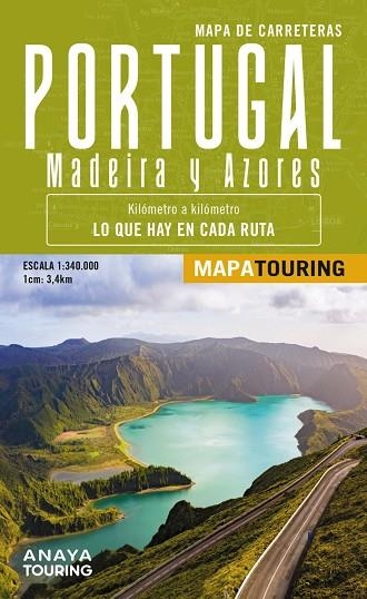 MAPA DE CARRETERAS DE PORTUGAL MADEIRA Y AZORES ( DESPLEGABLE ) | 9788491587187 | VV. AA | Llibreria Online de Vilafranca del Penedès | Comprar llibres en català