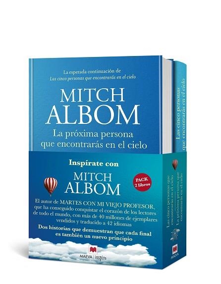 PACK INSPÍRATE CON MITCH ALBOM | 9788419638748 | ALBOM, MITCH | Llibreria L'Odissea - Libreria Online de Vilafranca del Penedès - Comprar libros