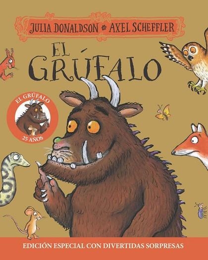 EL GRÚFALO ( EDICIÓN 25 ANIVERSARIO ) | 9788469643129 | DONALDSON, JULIA/SCHEFFLER, AXEL | Llibreria Online de Vilafranca del Penedès | Comprar llibres en català