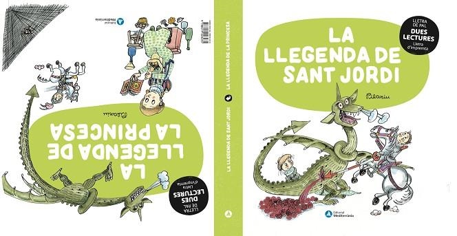 LA LLEGENDA DE SANT JORDI / LA LLEGENDA DE LA PRINCESA ( DUES LECTURES ) | 9788419028778 | PILARIU | Llibreria Online de Vilafranca del Penedès | Comprar llibres en català