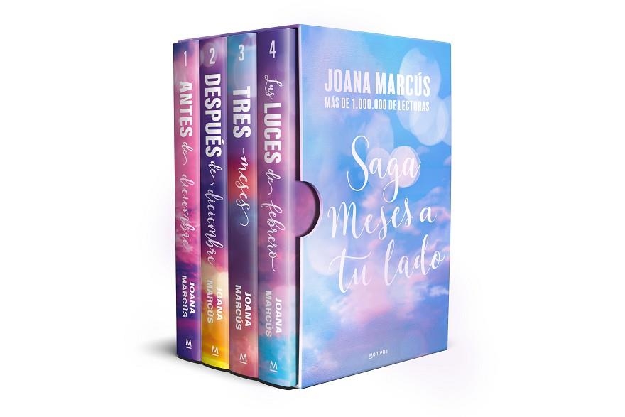 ESTUCHE SAGA MESES A TU LADO ( EDICIÓN ESTUCHE CON LAS 4 NOVELAS ) | 9788410050907 | MARCÚS, JOANA | Llibreria L'Odissea - Libreria Online de Vilafranca del Penedès - Comprar libros