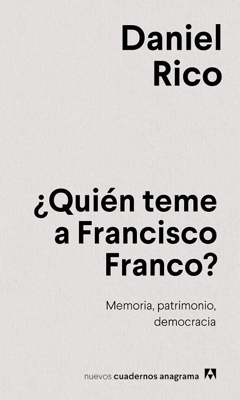 QUIÉN TEME A FRANCISCO FRANCO ? | 9788433924100 | RICO CAMPS, DANIEL | Llibreria L'Odissea - Libreria Online de Vilafranca del Penedès - Comprar libros