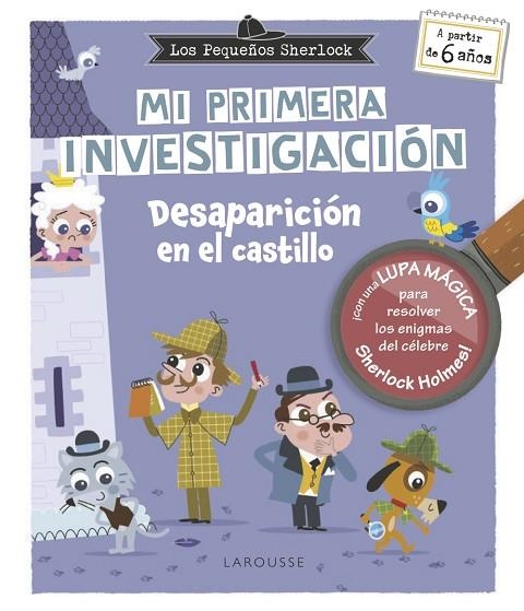 LOS PEQUEÑOS SHERLOCK MI PRIMERA INVESTIGACIÓN DESAPARICIÓN EN EL CASTILLO | 9788410124363 | LEBRUN, SANDRA | Llibreria Online de Vilafranca del Penedès | Comprar llibres en català