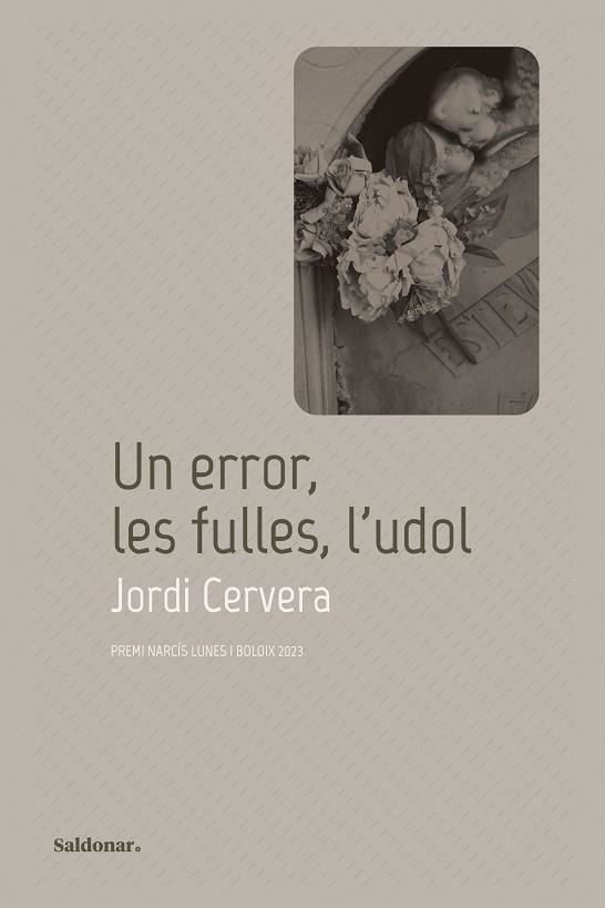 UN ERROR LES FULLES L'UDOL | 9788419571335 | CERVERA, JORDI | Llibreria L'Odissea - Libreria Online de Vilafranca del Penedès - Comprar libros