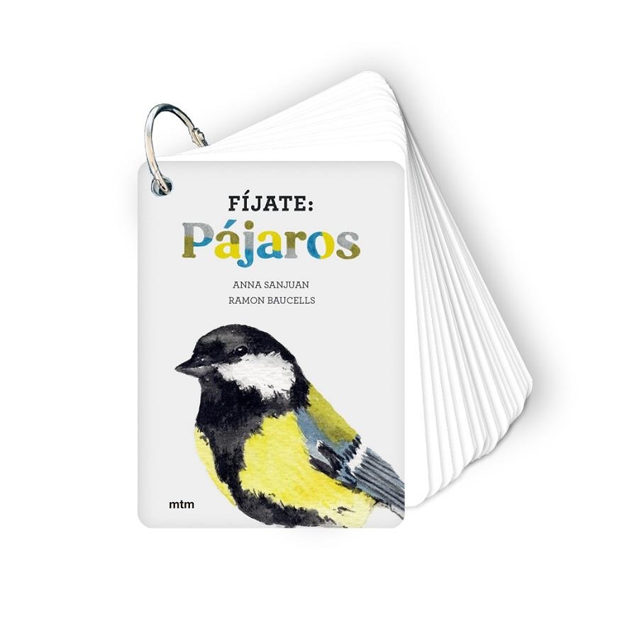 FÍJATE PÁJAROS | 9788417165819 | SANJUAN, ANNA/BAUCELLS, RAMON | Llibreria L'Odissea - Libreria Online de Vilafranca del Penedès - Comprar libros