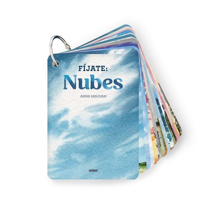 FÍJATE NUBES | 9788417165833 | SANJUAN LLORENS, ANNA | Llibreria Online de Vilafranca del Penedès | Comprar llibres en català