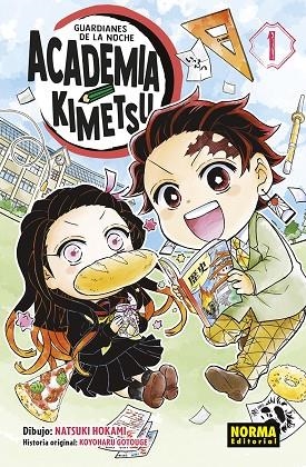 GUARDIANES DE LA NOCHE ACADEMIA KIMETSU 1 | 9788467969160 | GOTOUGE, KOYOHARU | Llibreria Online de Vilafranca del Penedès | Comprar llibres en català