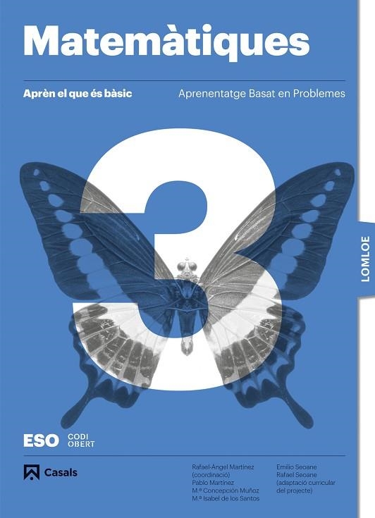 APRÈN EL QUE ÉS BÀSIC MATEMÀTIQUES 3 ESO | 9788421882047 | VV. AA | Llibreria Online de Vilafranca del Penedès | Comprar llibres en català