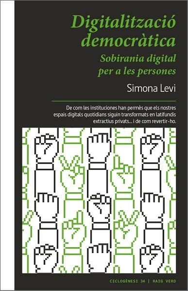 DIGITALITZACIÓ DEMOCRÀTICA | 9788419206084 | LEVI, SIMONA | Llibreria Online de Vilafranca del Penedès | Comprar llibres en català