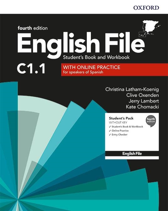 ENGLISH FILE 4TH EDITION C1.1. STUDENT'S BOOK AND WORKBOOK WITHOUT KEY PACK | 9780194037914 | VARIOS AUTORES | Llibreria Online de Vilafranca del Penedès | Comprar llibres en català