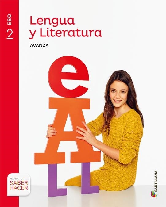 LENGUA Y LITERATURA AVANZA 2 ESO SABER HACER | 9788468040554 | VV. AA | Llibreria Online de Vilafranca del Penedès | Comprar llibres en català