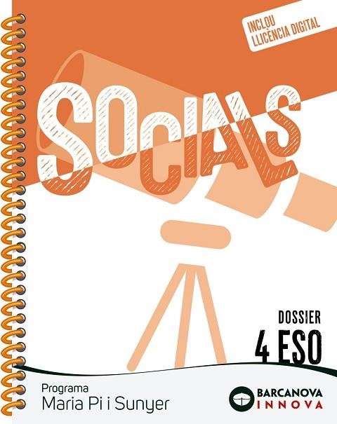 MARIA PI I SUNYER 4 ESO. DOSSIER. SOCIALS | 9788448961558 | BURGOS, MANUEL/MUÑOZ-DELGADO, MARÍA CONCEPCIÓN | Llibreria Online de Vilafranca del Penedès | Comprar llibres en català