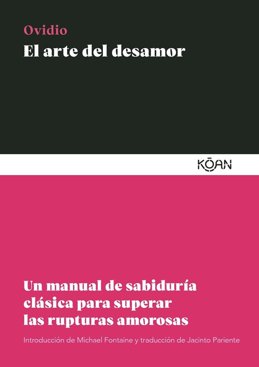 EL ARTE DEL DESAMOR | 9788418223990 | OVIDIO | Llibreria Online de Vilafranca del Penedès | Comprar llibres en català