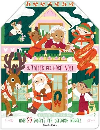 EL TALLER DEL PARE NOEL LLIBRE D'ADVENT DESPLEGABLE | 9788413898940 | JUAN ABELLÓ, NATÀLIA | Llibreria Online de Vilafranca del Penedès | Comprar llibres en català