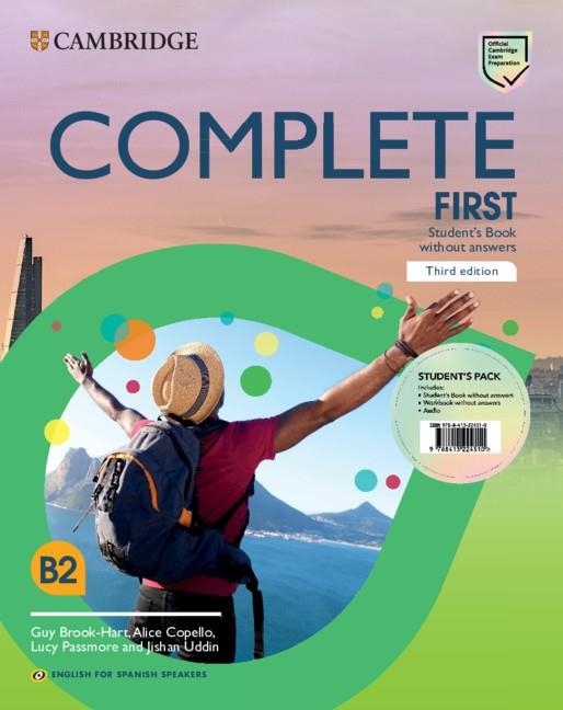 COMPLETE FIRST STUDENTS PACK (STUDENTS BOOK WITHOUT ANSWERS AND WORKBOOK WITHOUT | 9788413224510 | BROOK-HART, GUY/COPELLO, ALICE/JISHAN UDDIN, JISHAN/D’ANDRIA URSOLEO, JACOPO/GRALTON, KATE | Llibreria Online de Vilafranca del Penedès | Comprar llibres en català