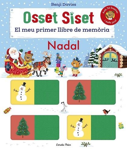 OSSET SISET EL MEU PRIMER LLIBRE DE MEMÒRIA NADAL | 9788413898292 | DAVIES, BENJI | Llibreria Online de Vilafranca del Penedès | Comprar llibres en català