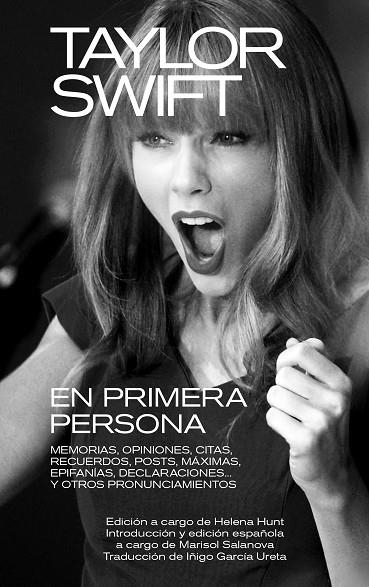 TAYLOR SWIFT EN PRIMERA PERSONA | 9788418404603 | HUNT, HELENA | Llibreria Online de Vilafranca del Penedès | Comprar llibres en català