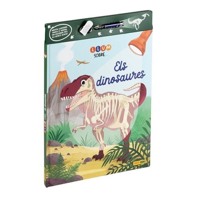 LLUM SOBRE ELS DINOSAURES  ( LLANTERNA MÀGICA ) | 9788411509893 | AA. VV | Llibreria Online de Vilafranca del Penedès | Comprar llibres en català