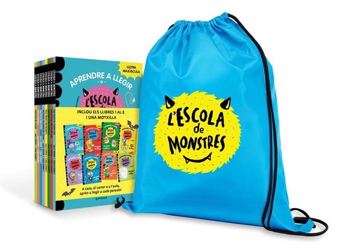 APRENDRE A LLEGIR A L'ESCOLA DE MONSTRES - PACK AMB ELS LLIBRES 1-8 (INCLOU UN R | 9788410395749 | RIPPIN, SALLY | Llibreria Online de Vilafranca del Penedès | Comprar llibres en català