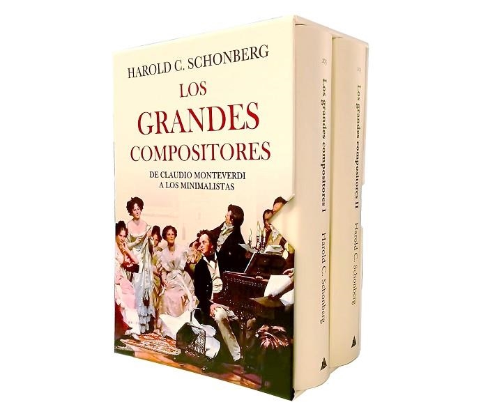 LOS GRANDES COMPOSITORES, ESTUCHE CON DOS VOLÚMENES | 9788419703682 | SCHONBERG, HAROLD C. | Llibreria Online de Vilafranca del Penedès | Comprar llibres en català