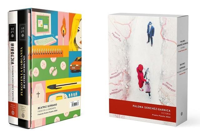 ESTUCHE PREMIO PLANETA 2024 ( VICTORIA + FUEGO EN LA GARGANTA ) | 9788408295877 | SÁNCHEZ-GARNICA, PALOMA/SERRANO, BEATRIZ | Llibreria Online de Vilafranca del Penedès | Comprar llibres en català