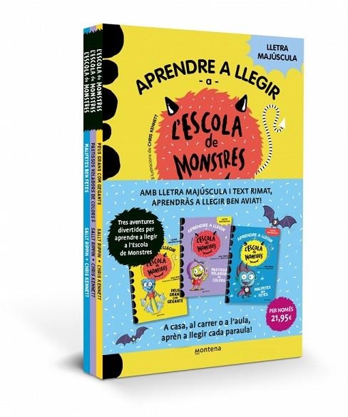 APRENDRE A LLEGIR A L'ESCOLA DE MONSTRES - PACK AMB ELS LLIBRES 4, 5 I 6 | 9788410298675 | RIPPIN, SALLY | Llibreria Online de Vilafranca del Penedès | Comprar llibres en català