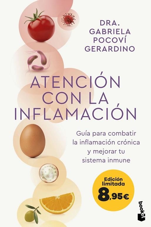 ATENCIÓN CON LA INFLAMACIÓN | 9788408297987 | DRA. GABRIELA POCOVÍ GERARDINO | Llibreria L'Odissea - Libreria Online de Vilafranca del Penedès - Comprar libros