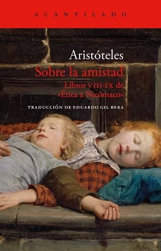 SOBRE LA AMISTAD | 9788419958457 | ARISTÓTELES | Llibreria Online de Vilafranca del Penedès | Comprar llibres en català