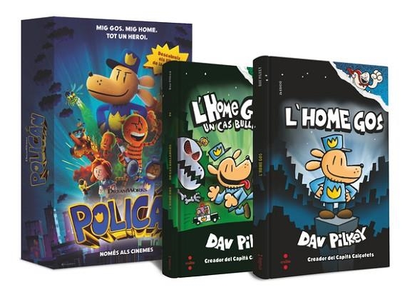 PACK L'HOME GOS 1 I 2 | 9788466158701 | PILKEY, DAV | Llibreria Online de Vilafranca del Penedès | Comprar llibres en català