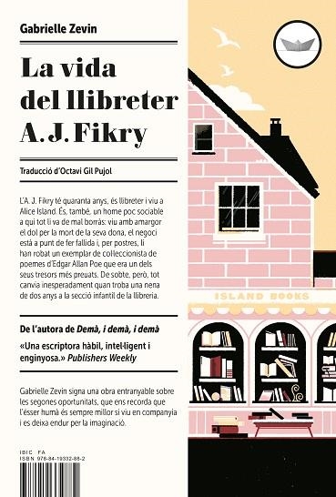 LA VIDA DEL LLIBRETER A.J. FIKRY | 9788419332882 | ZEVIN, GABRIELLE | Llibreria Online de Vilafranca del Penedès | Comprar llibres en català