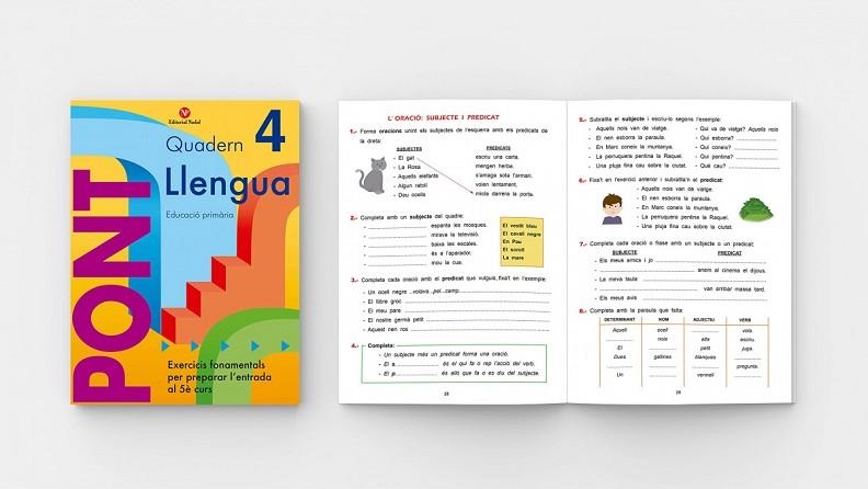 PONT LLENGUA 4T PRIMÀRIA | 9788478873692 | VV. AA | Llibreria Online de Vilafranca del Penedès | Comprar llibres en català