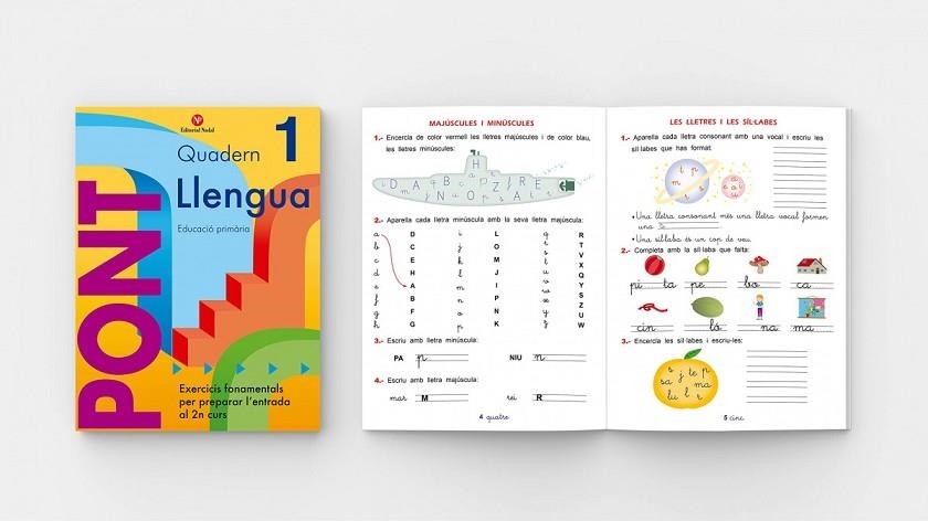 PONT LLENGUA 1R PRIMÀRIA | 9788478874460 | VV. AA | Llibreria Online de Vilafranca del Penedès | Comprar llibres en català