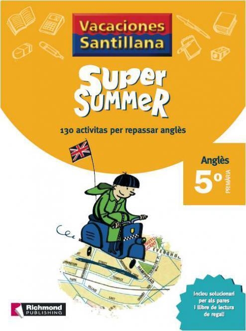 SUPER SUMMER ANGLES 5 PRIMARIA + CD | 9788466805841 | Llibreria Online de Vilafranca del Penedès | Comprar llibres en català