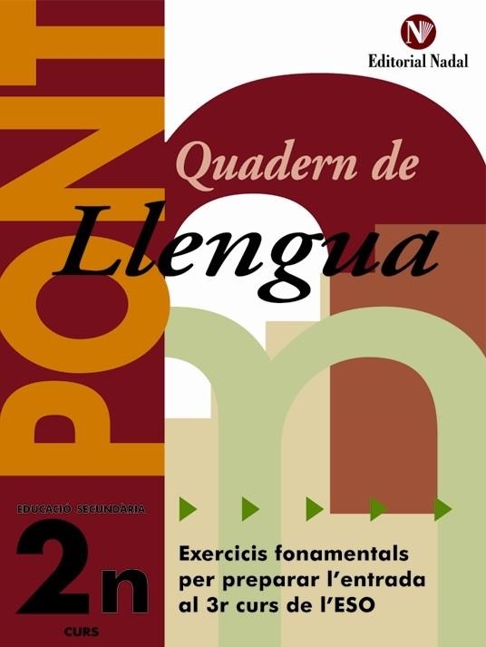 PONT LLENGUA 2N ESO | 9788478875009 | BRU ROIG, JOSEP MARIA | Llibreria Online de Vilafranca del Penedès | Comprar llibres en català