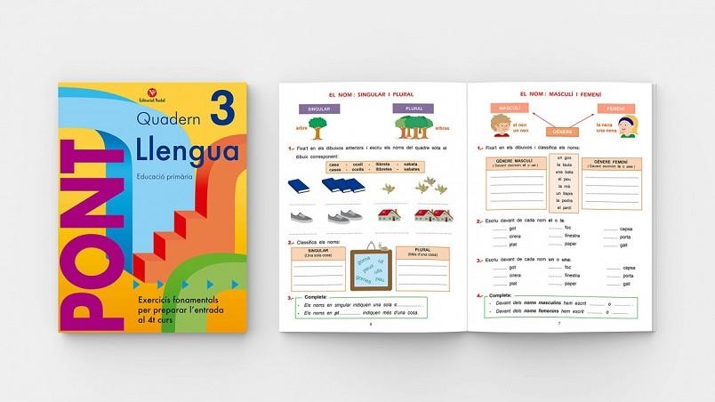 PONT LLENGUA 3R PRIMÀRIA | 9788478874507 | MARTÍ FUSTER, ROSA MARIA | Llibreria Online de Vilafranca del Penedès | Comprar llibres en català