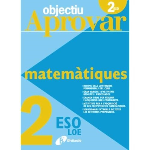 OBJECTIU APROVAR MATEMATIQUES 2 ESO | 9788499060101 | AA. VV. | Llibreria Online de Vilafranca del Penedès | Comprar llibres en català